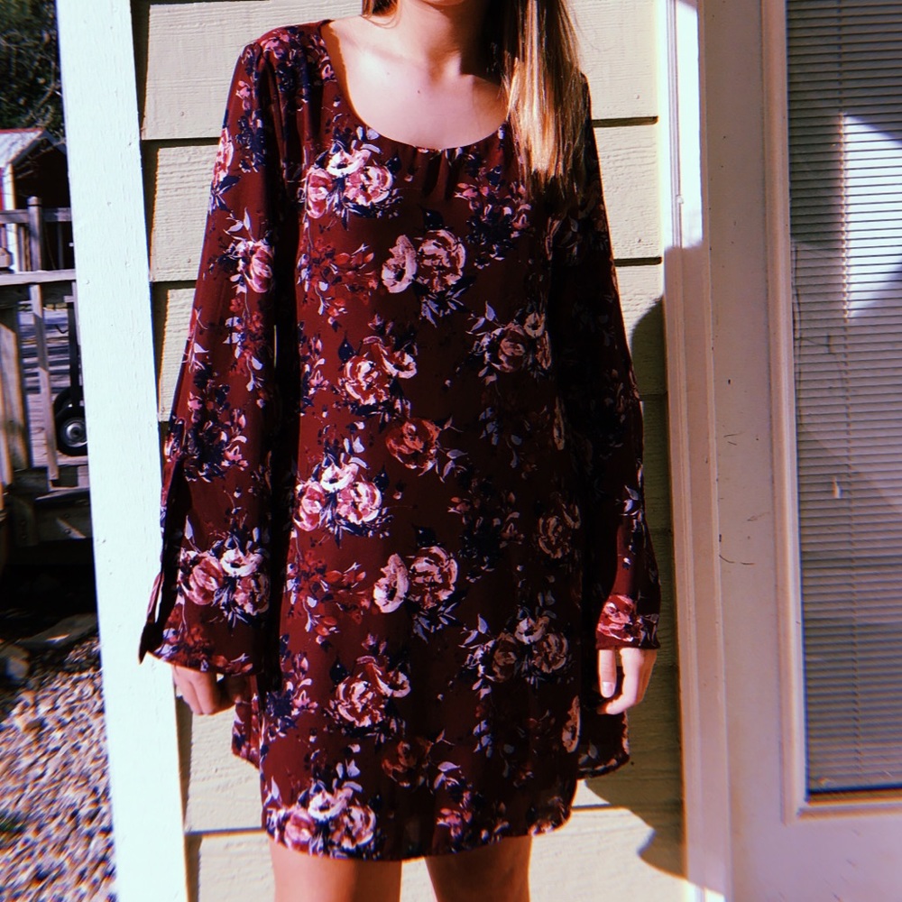 Flower Printed Dress